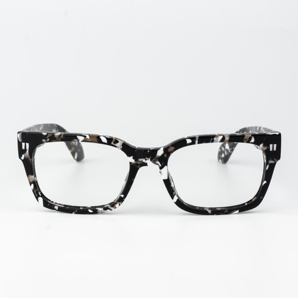 Off-White STYLE 53 Men Eyeglasses Square Havana Black OERJ053 STYLE 53 1200 - Picture 4 of 14